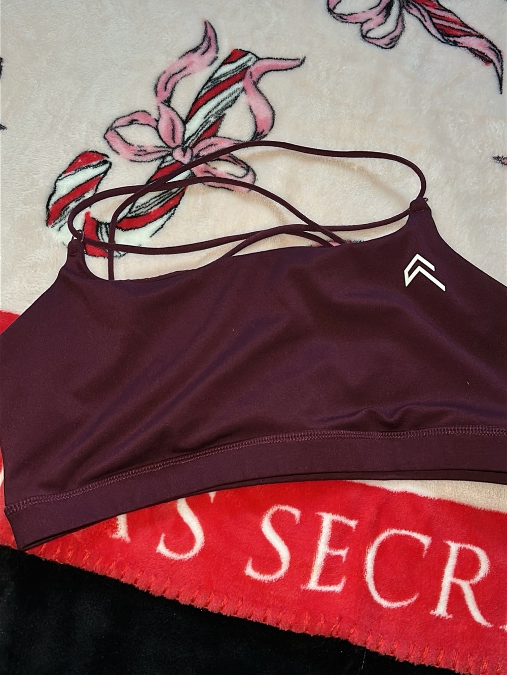 Strappy Plum Bralette - Women Intimates & Sleepwear